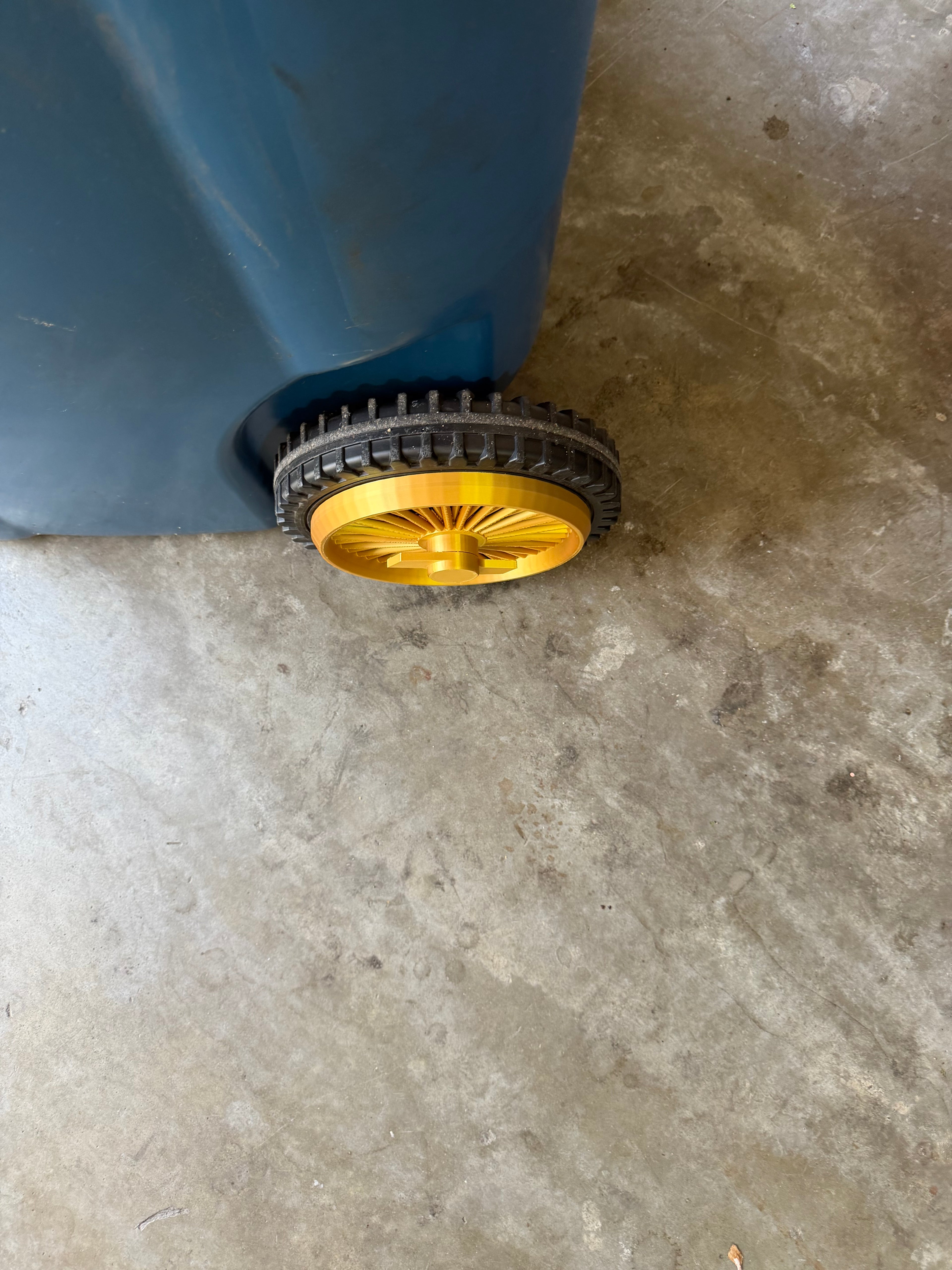 Dayton trash can “wheels”